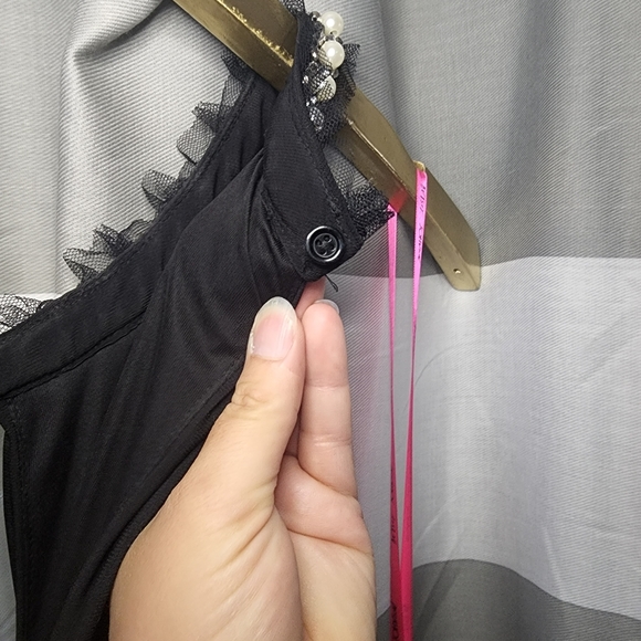 Betsey Johnsons Black Jumpsuit - Picture 5 of 6